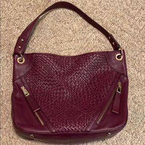 B Makowsky leather bag